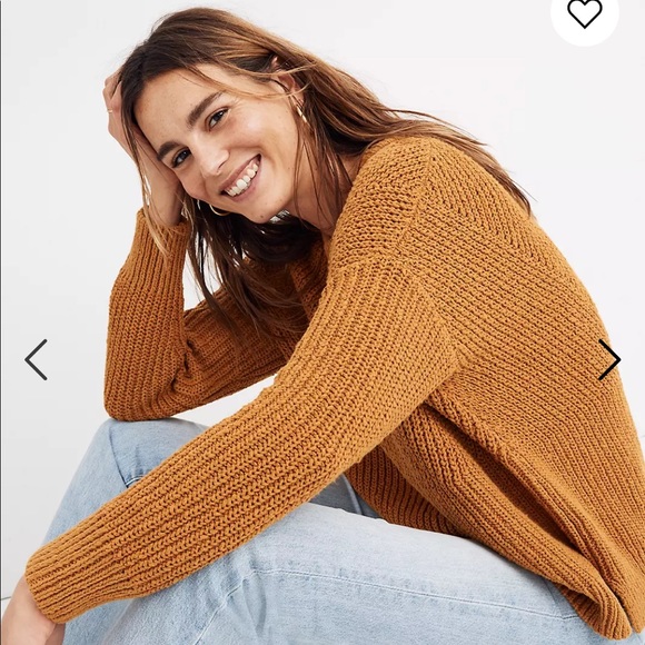 Madewell Joslin Pullover Sweater in Acorn - Picture 6 of 8